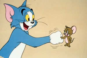 Tom & Jerry shaking hands (c) Warner Bros_